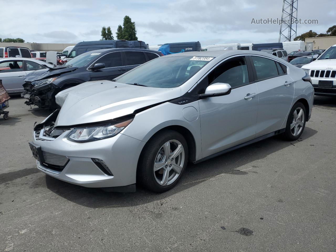 2017 Chevrolet Volt Lt Gray vin: 1G1RC6S54HU178713