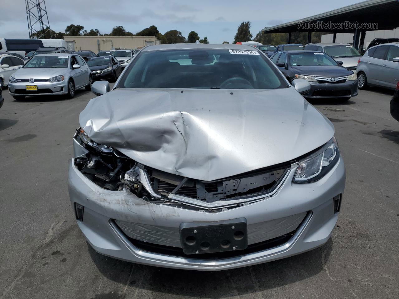 2017 Chevrolet Volt Lt Gray vin: 1G1RC6S54HU178713