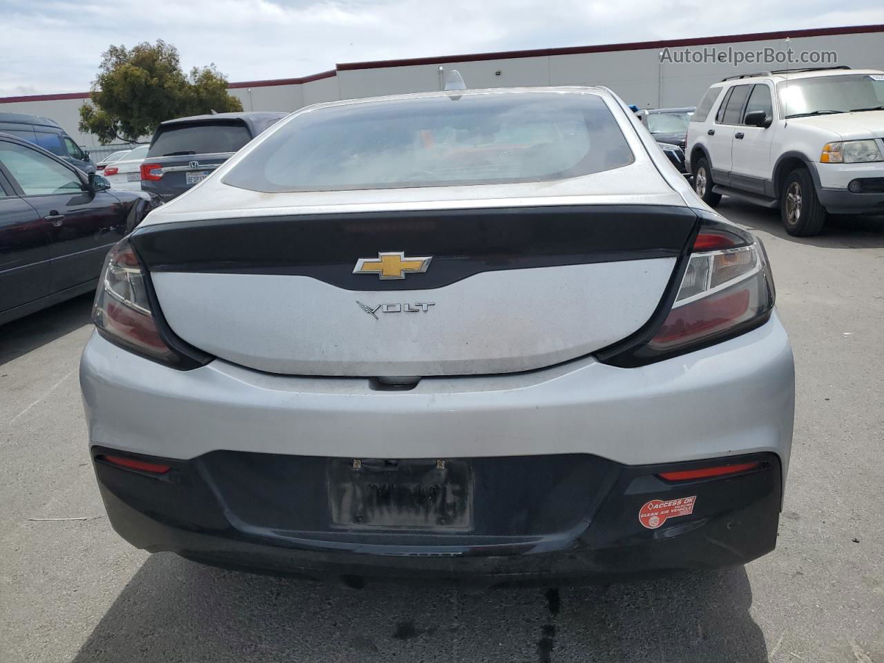 2017 Chevrolet Volt Lt Gray vin: 1G1RC6S54HU178713