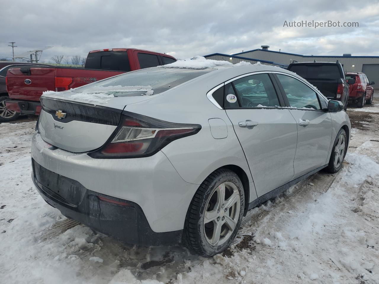 2017 Chevrolet Volt Lt Silver vin: 1G1RC6S54HU182499