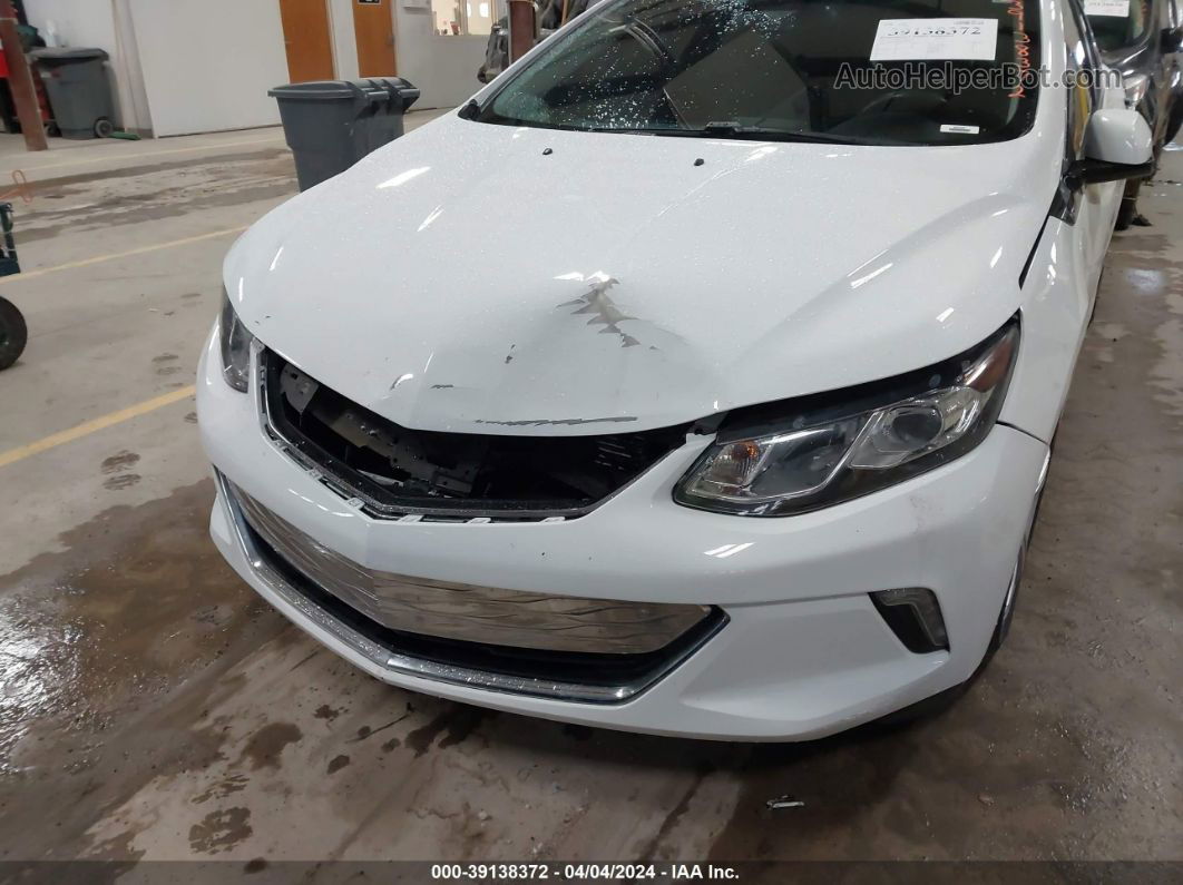 2017 Chevrolet Volt Lt White vin: 1G1RC6S54HU209555