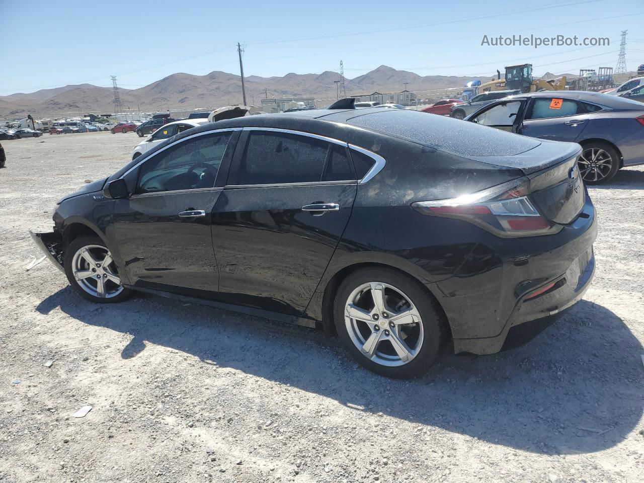 2017 Chevrolet Volt Lt Черный vin: 1G1RC6S54HU213315