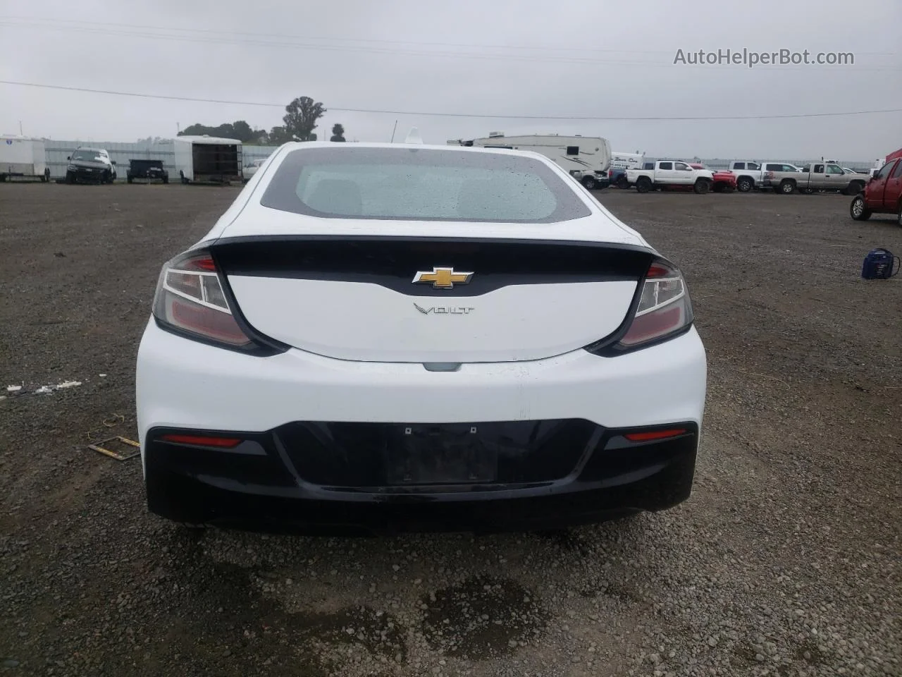 2017 Chevrolet Volt Lt White vin: 1G1RC6S54HU217462