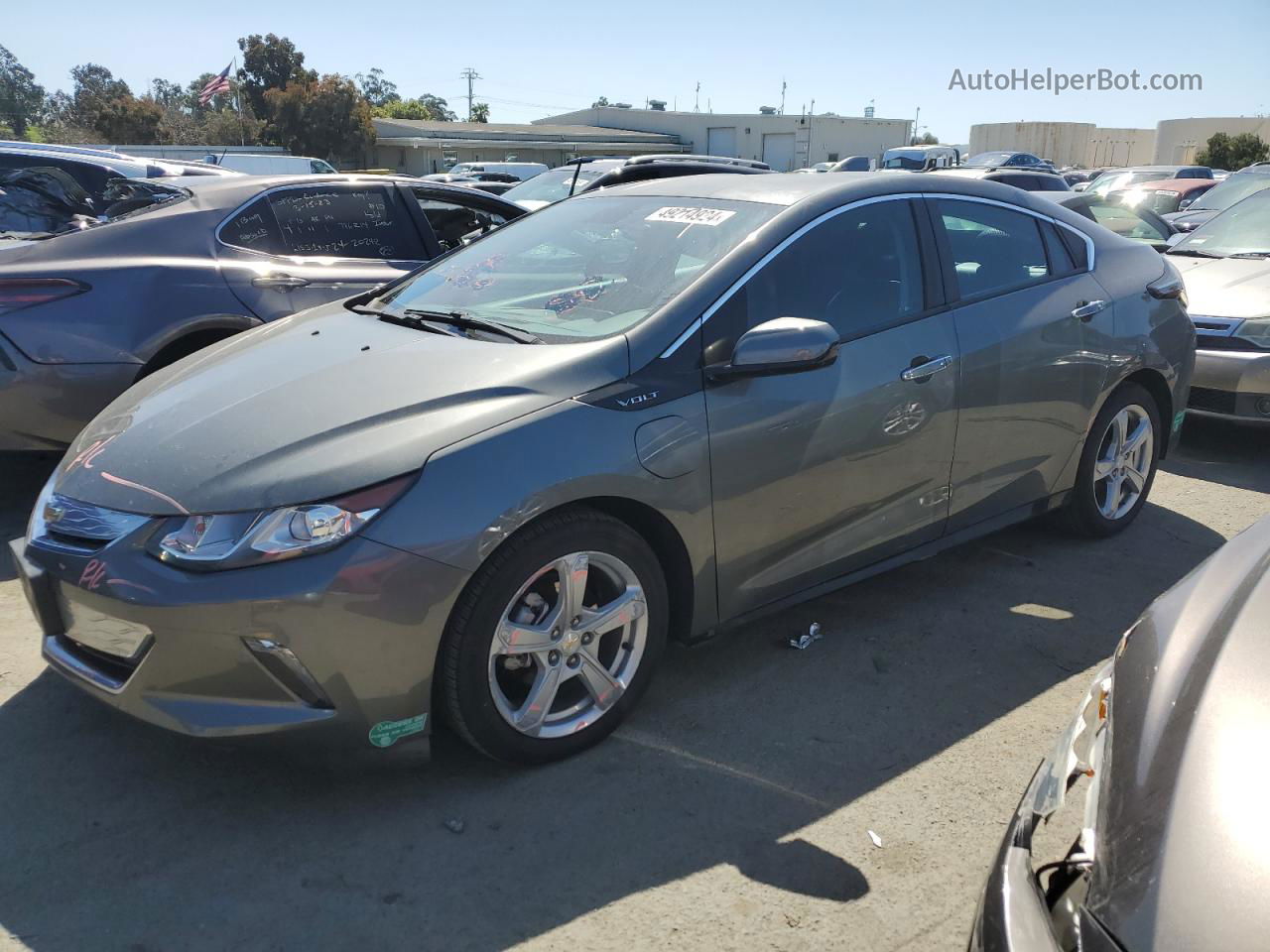 2017 Chevrolet Volt Lt Gray vin: 1G1RC6S55HU140018