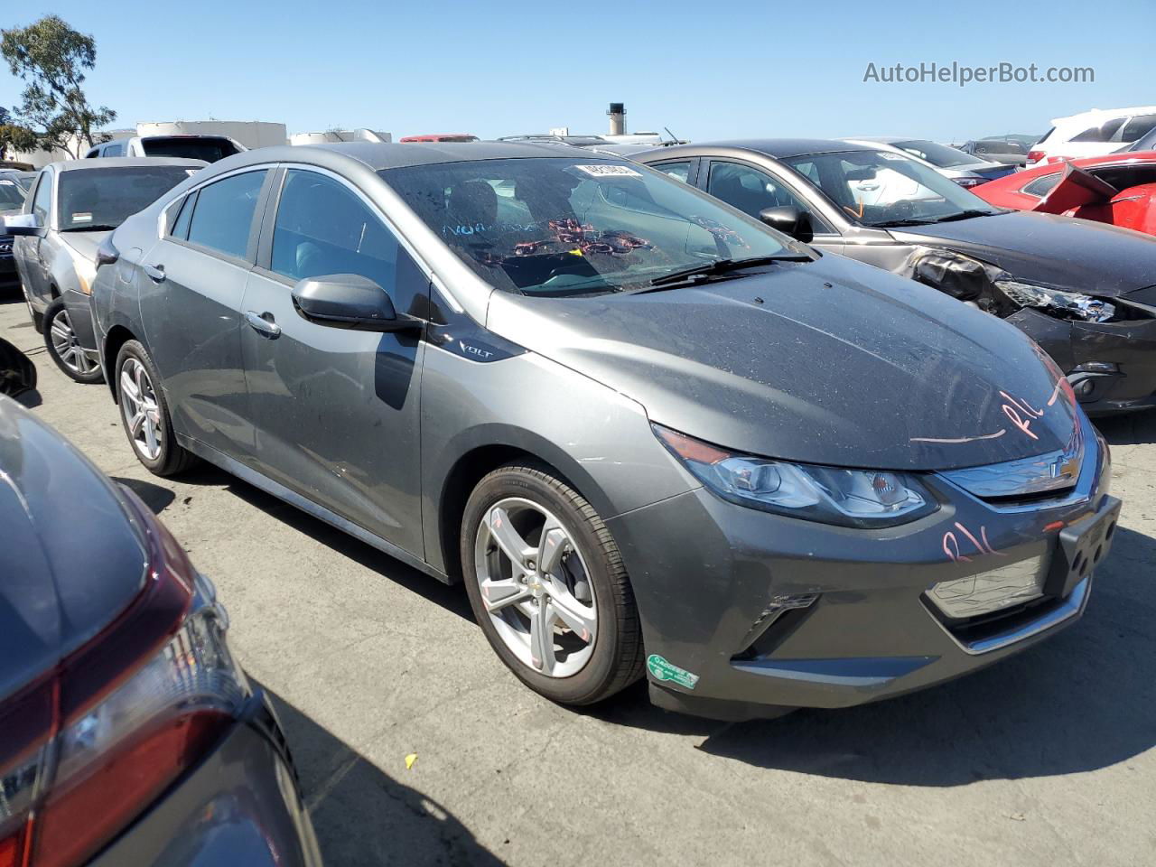 2017 Chevrolet Volt Lt Gray vin: 1G1RC6S55HU140018