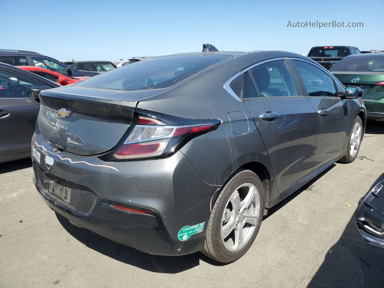 2017 Chevrolet Volt Lt Gray vin: 1G1RC6S55HU140018