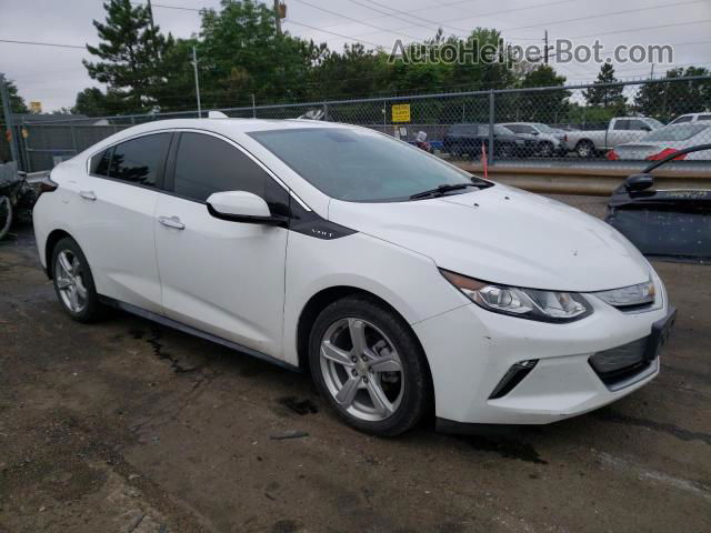 2017 Chevrolet Volt Lt White vin: 1G1RC6S55HU157031