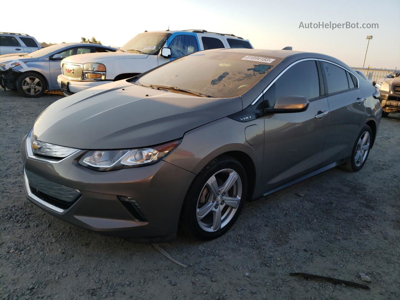 2017 Chevrolet Volt Lt Gray vin: 1G1RC6S55HU186786