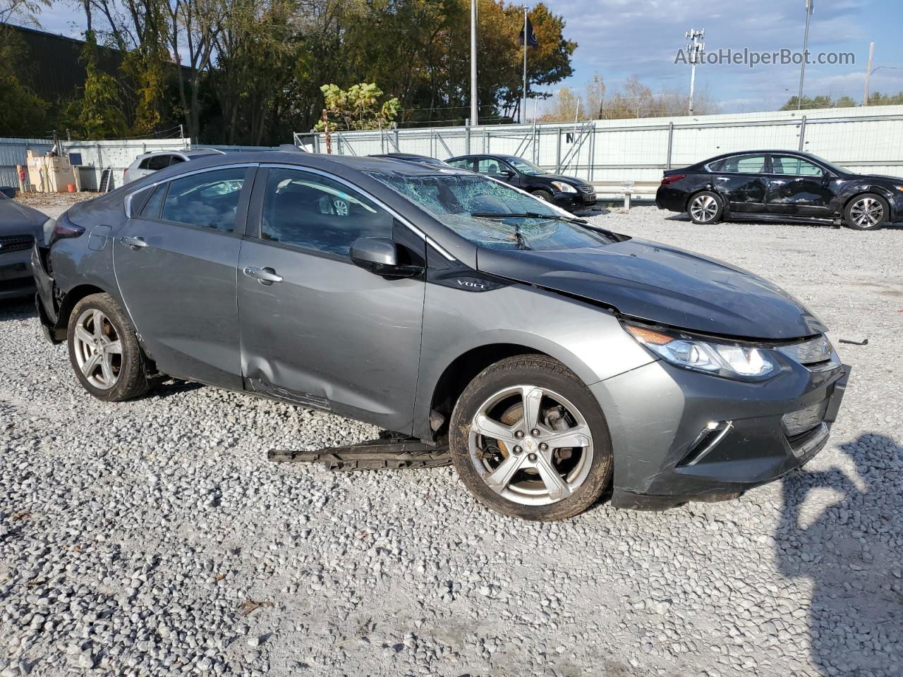 2017 Chevrolet Volt Lt Charcoal vin: 1G1RC6S55HU190983