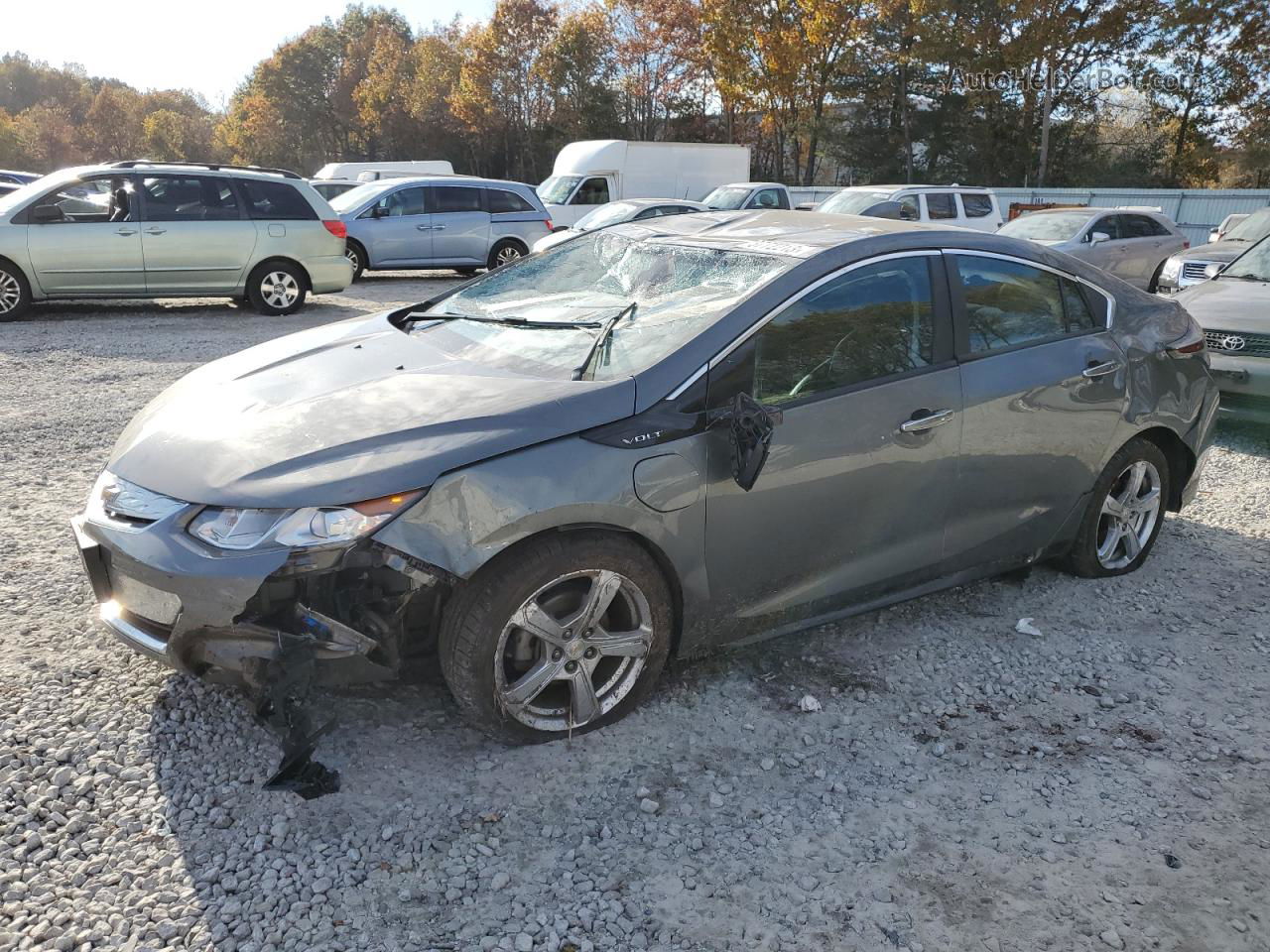 2017 Chevrolet Volt Lt Charcoal vin: 1G1RC6S55HU190983