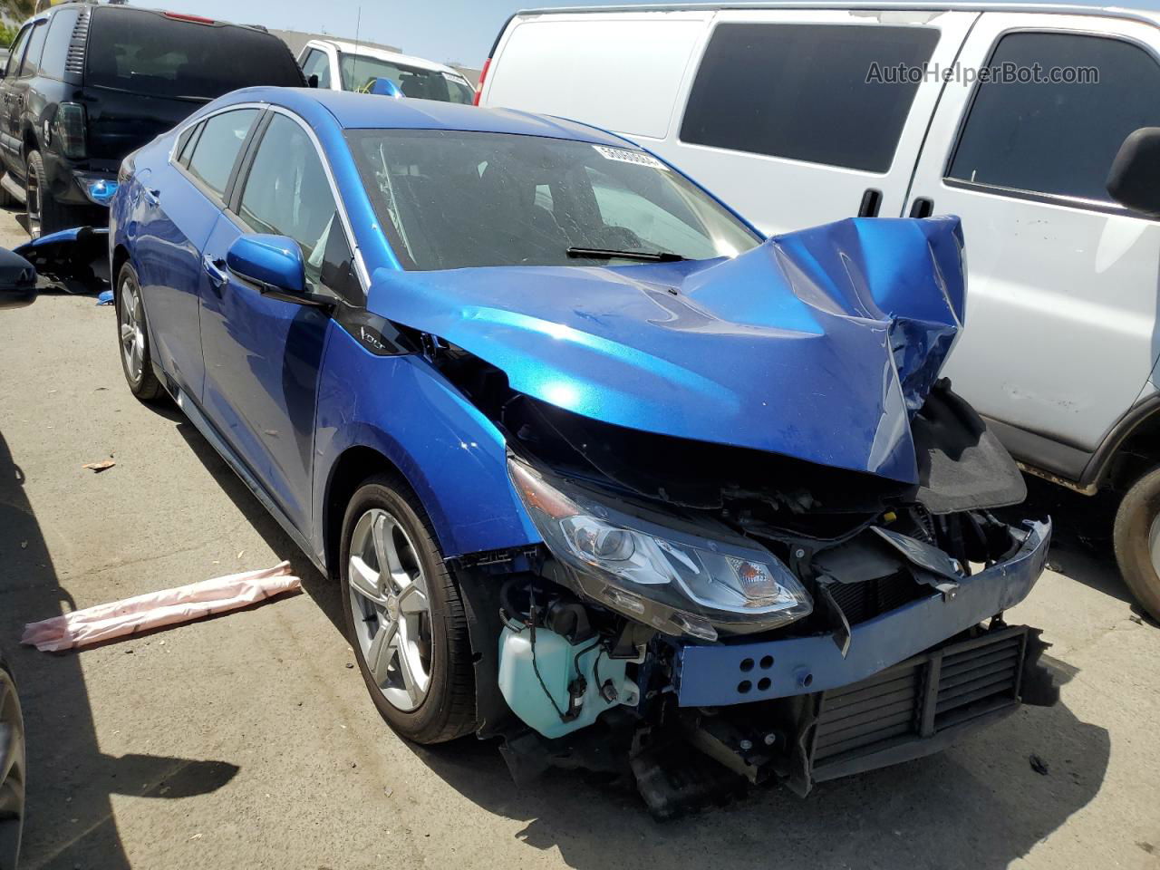 2017 Chevrolet Volt Lt Blue vin: 1G1RC6S55HU207832