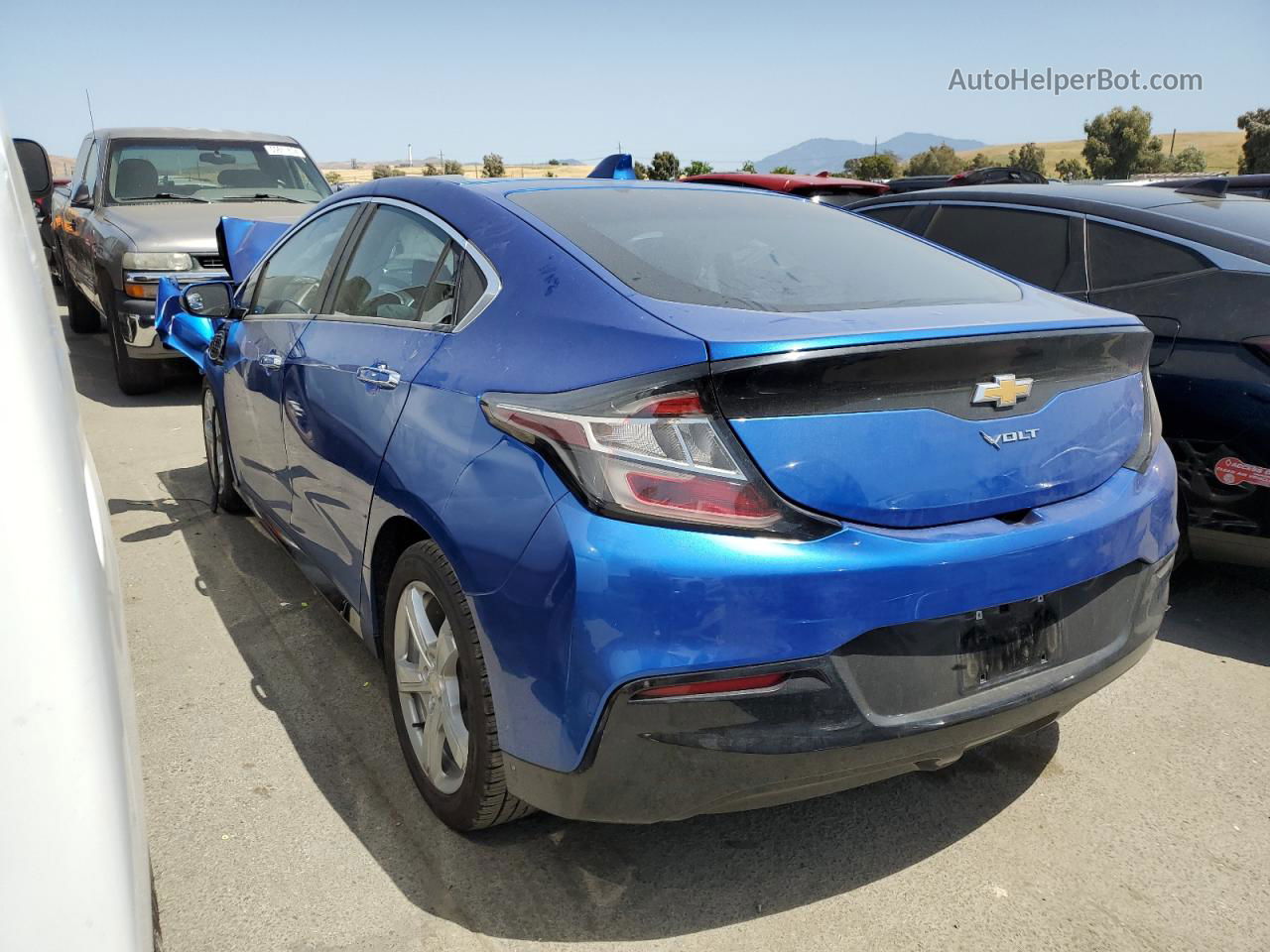 2017 Chevrolet Volt Lt Blue vin: 1G1RC6S55HU207832