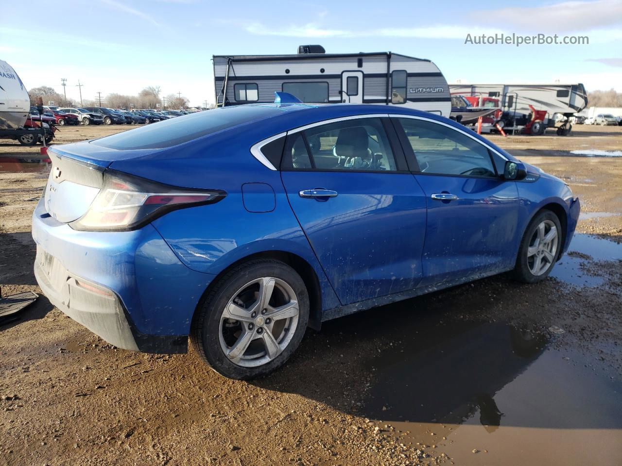 2017 Chevrolet Volt Lt Blue vin: 1G1RC6S55HU212237