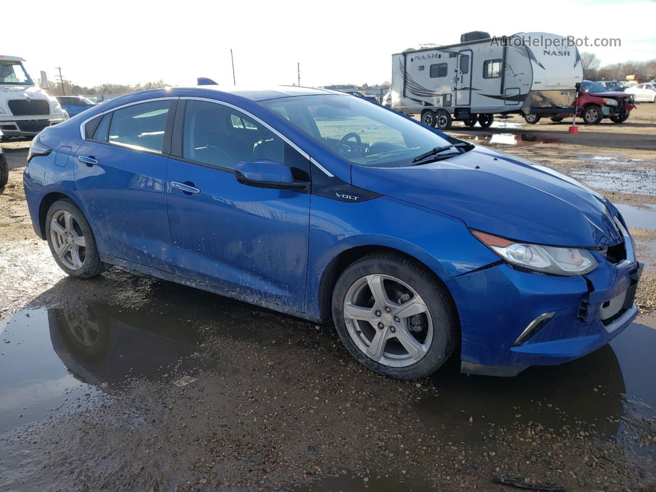 2017 Chevrolet Volt Lt Blue vin: 1G1RC6S55HU212237