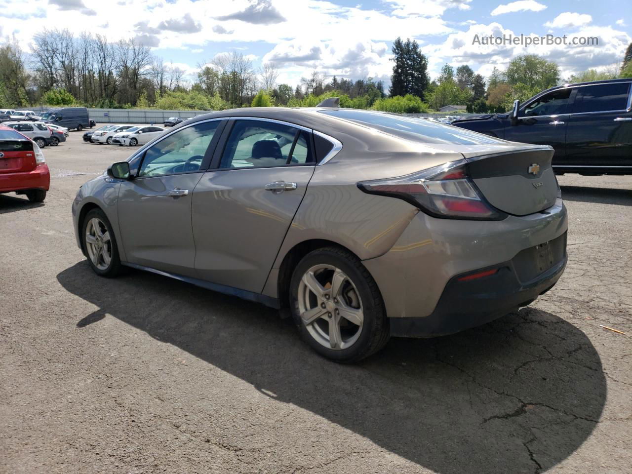 2017 Chevrolet Volt Lt Silver vin: 1G1RC6S56HU173478