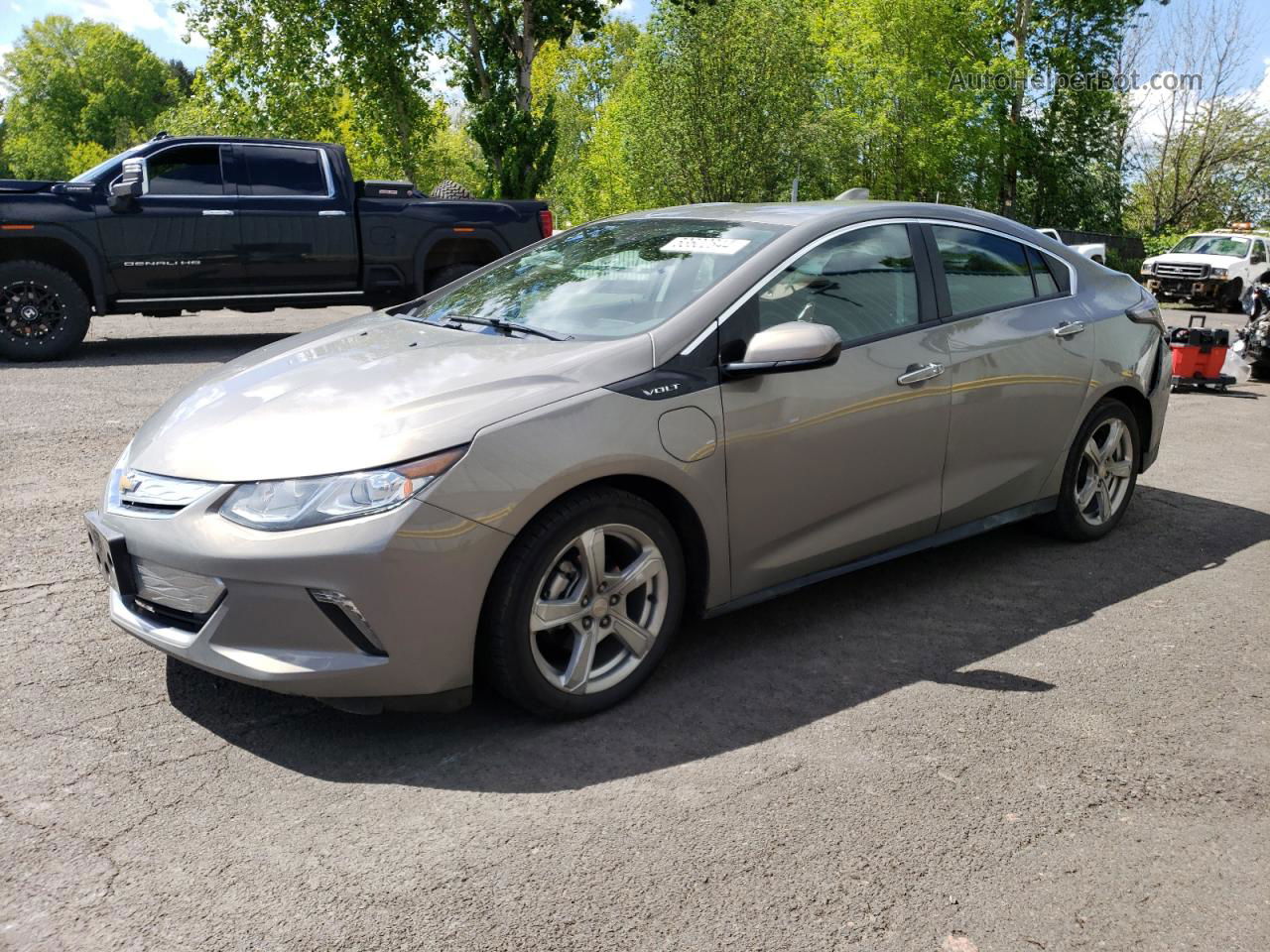 2017 Chevrolet Volt Lt Silver vin: 1G1RC6S56HU173478