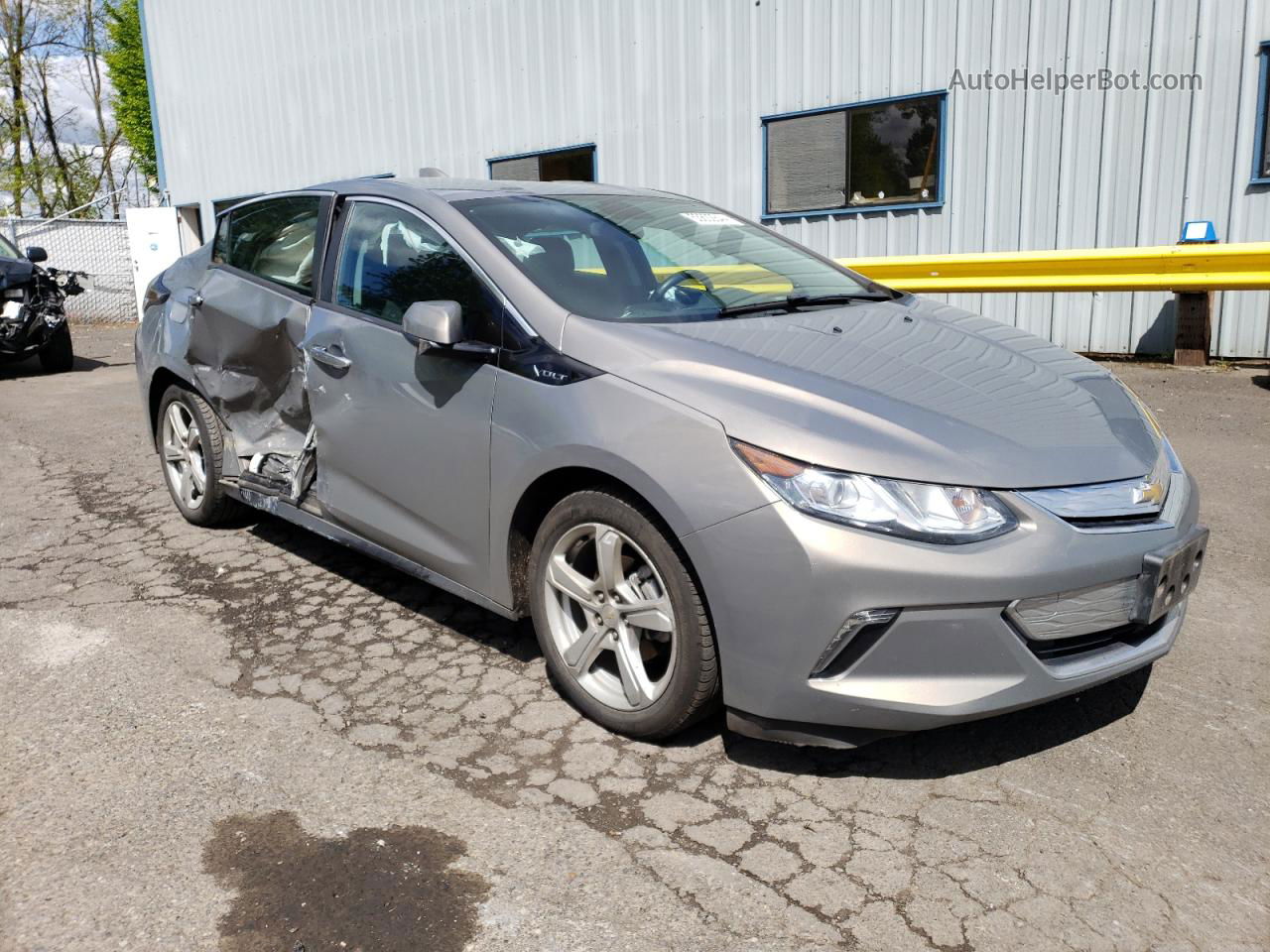 2017 Chevrolet Volt Lt Silver vin: 1G1RC6S56HU173478