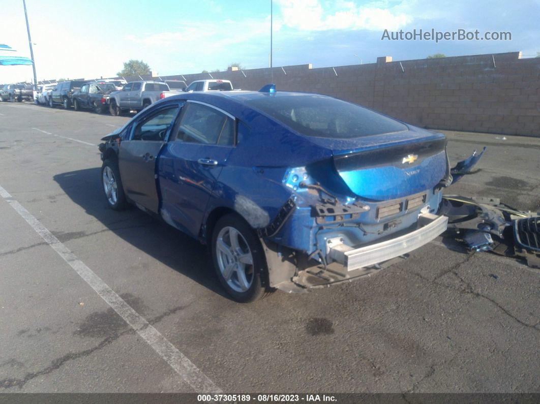 2017 Chevrolet Volt Lt Blue vin: 1G1RC6S56HU177062