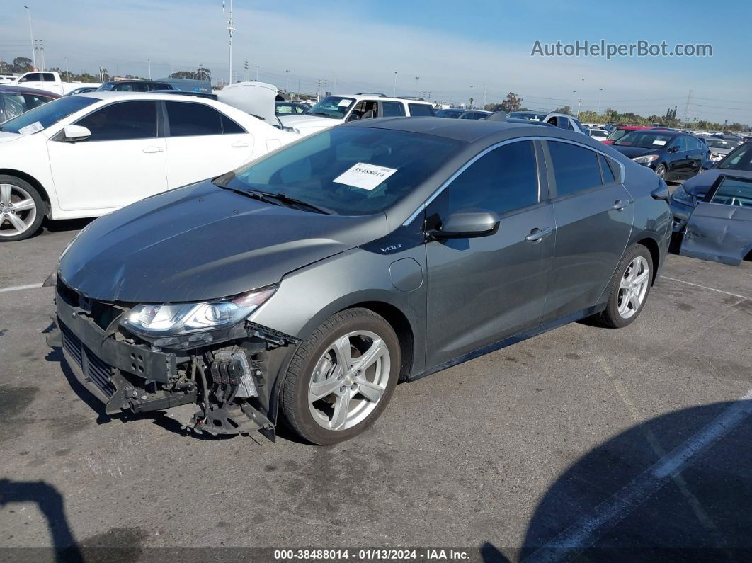 2017 Chevrolet Volt Lt Серый vin: 1G1RC6S57HU102905