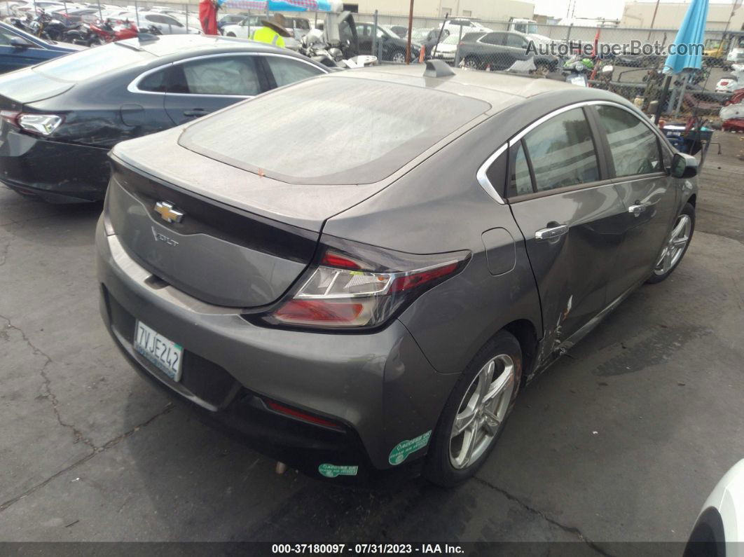 2017 Chevrolet Volt Lt Серый vin: 1G1RC6S57HU154728