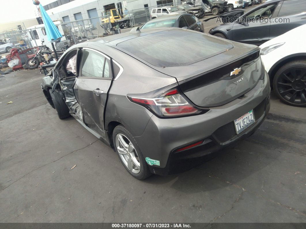 2017 Chevrolet Volt Lt Серый vin: 1G1RC6S57HU154728