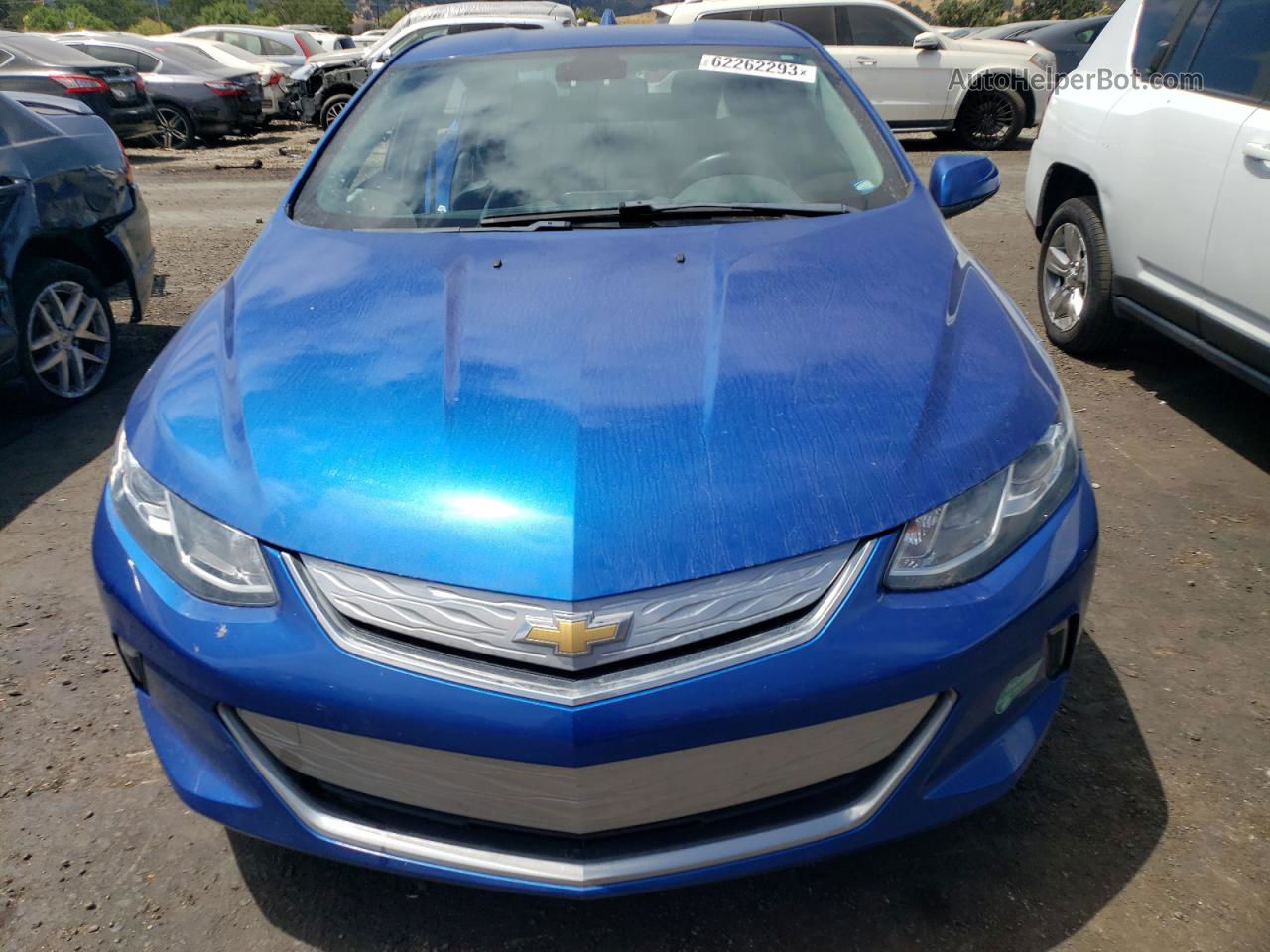 2017 Chevrolet Volt Lt Синий vin: 1G1RC6S57HU158116