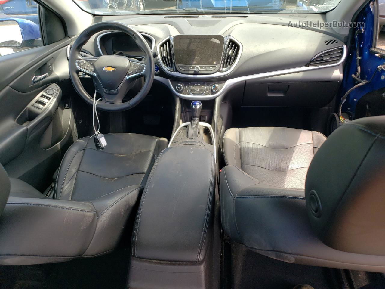 2017 Chevrolet Volt Lt Синий vin: 1G1RC6S57HU158116