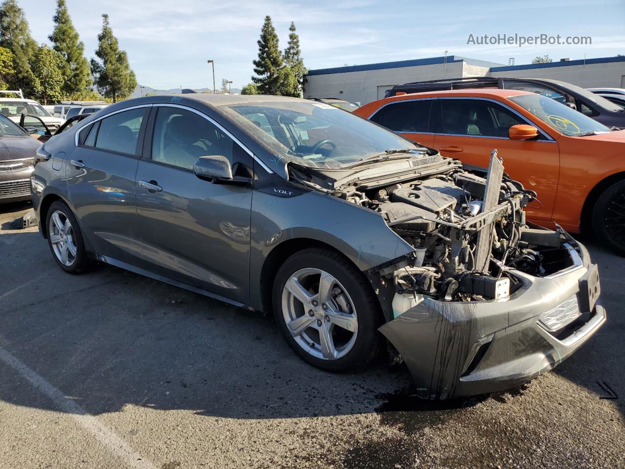 2017 Chevrolet Volt Lt Gray vin: 1G1RC6S57HU179418