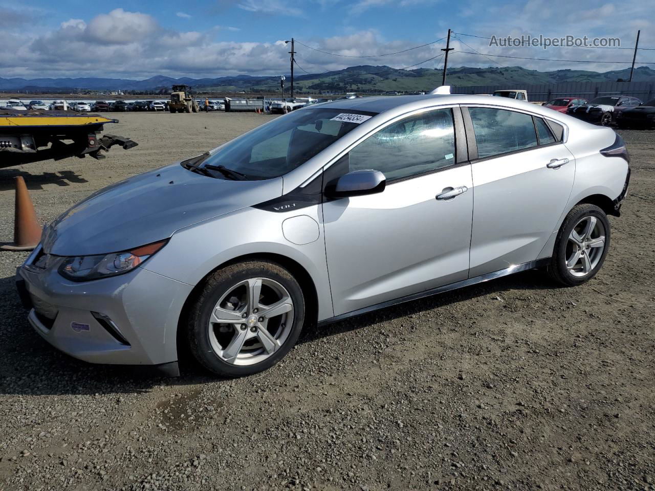 2017 Chevrolet Volt Lt Silver vin: 1G1RC6S58HU102752