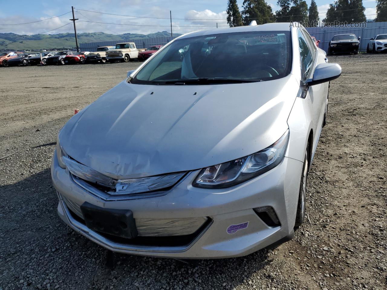 2017 Chevrolet Volt Lt Silver vin: 1G1RC6S58HU102752