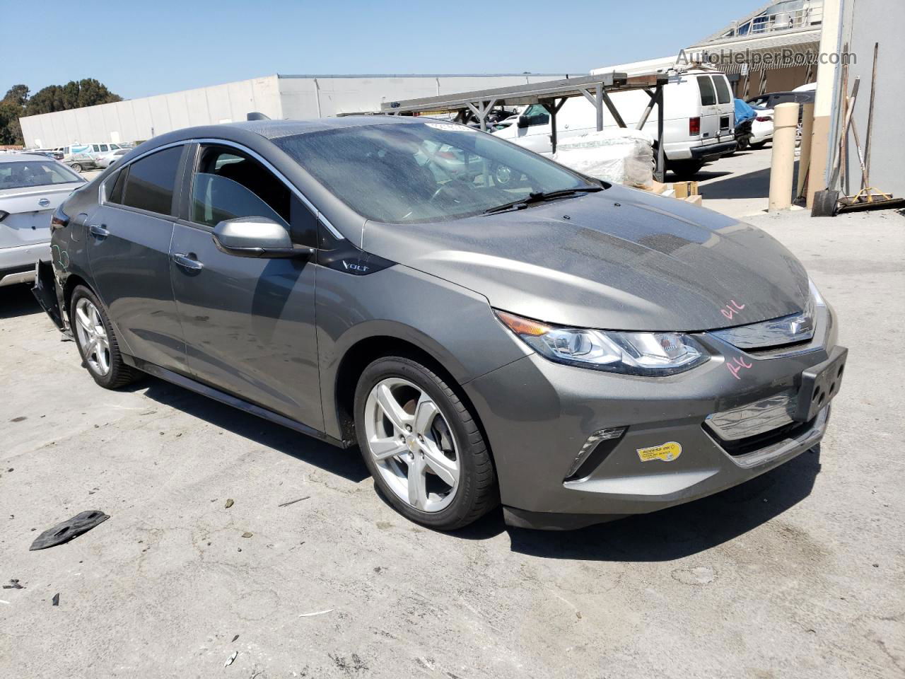 2017 Chevrolet Volt Lt Gray vin: 1G1RC6S58HU103352