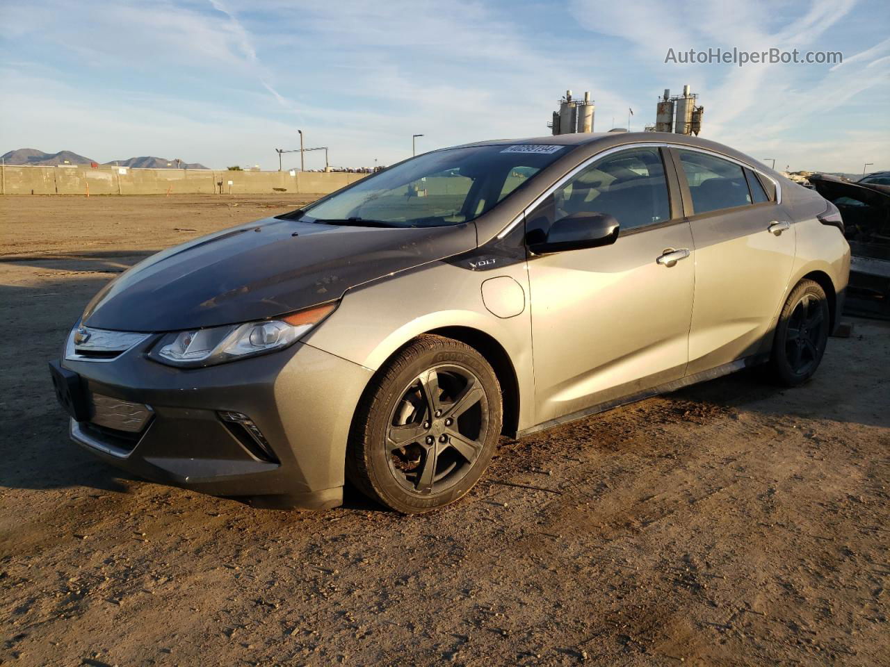 2017 Chevrolet Volt Lt Gray vin: 1G1RC6S58HU106039