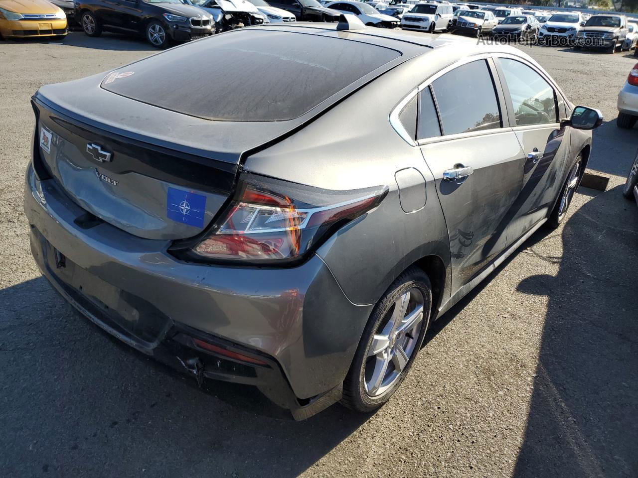 2017 Chevrolet Volt Lt Charcoal vin: 1G1RC6S58HU205122