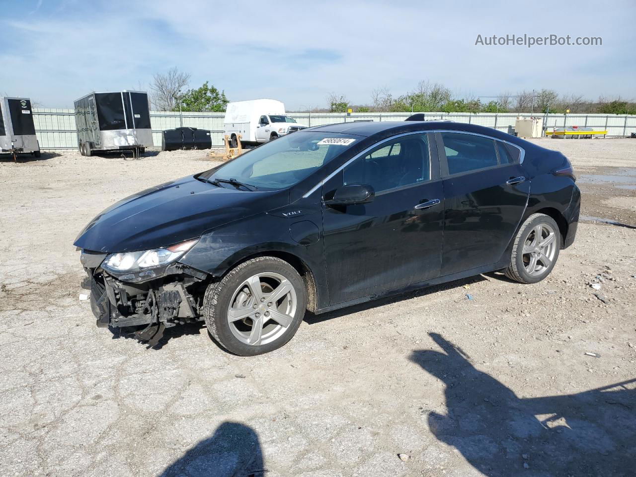 2017 Chevrolet Volt Lt Черный vin: 1G1RC6S58HU209851