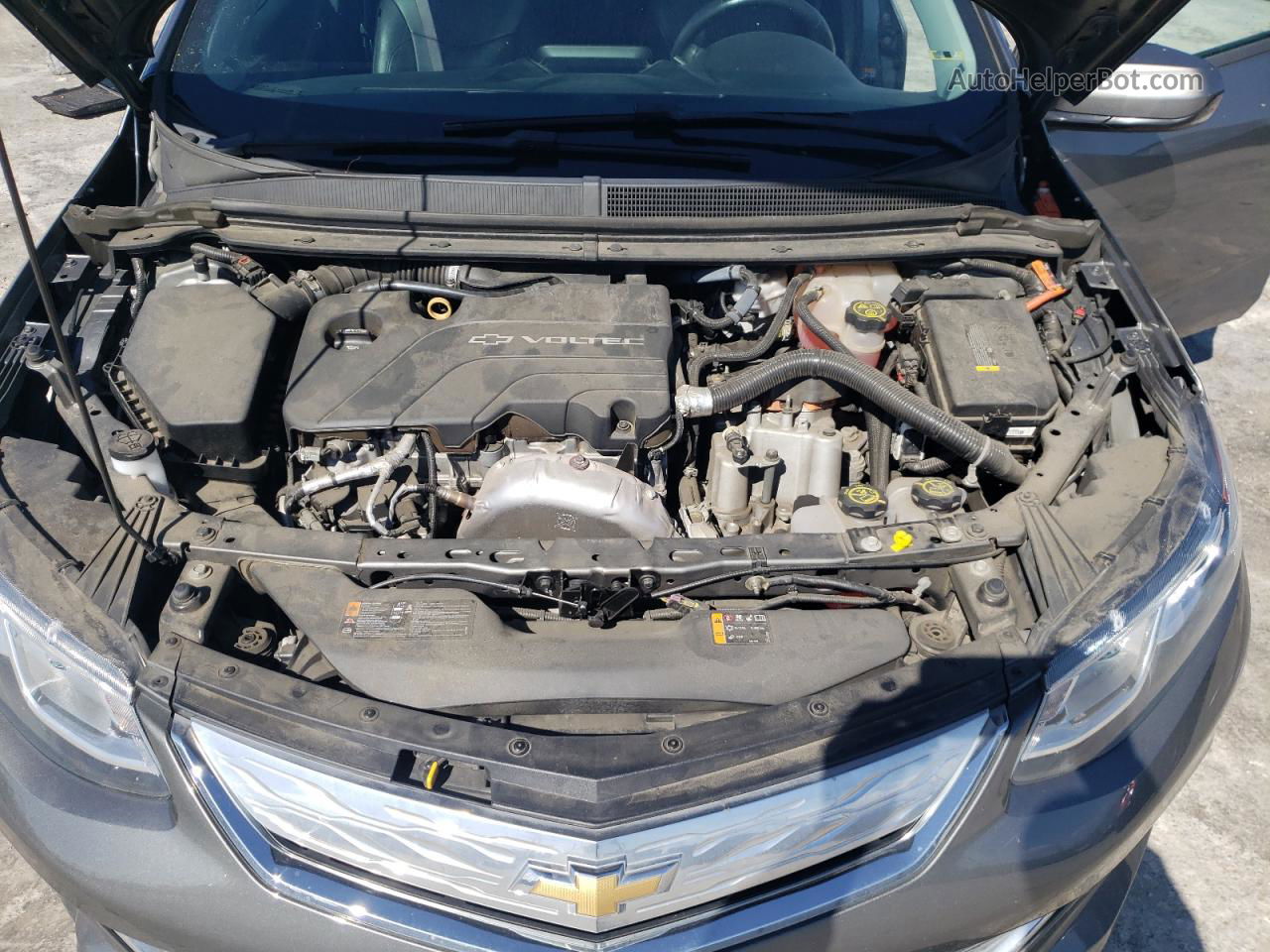 2017 Chevrolet Volt Lt Серый vin: 1G1RC6S59HU125893