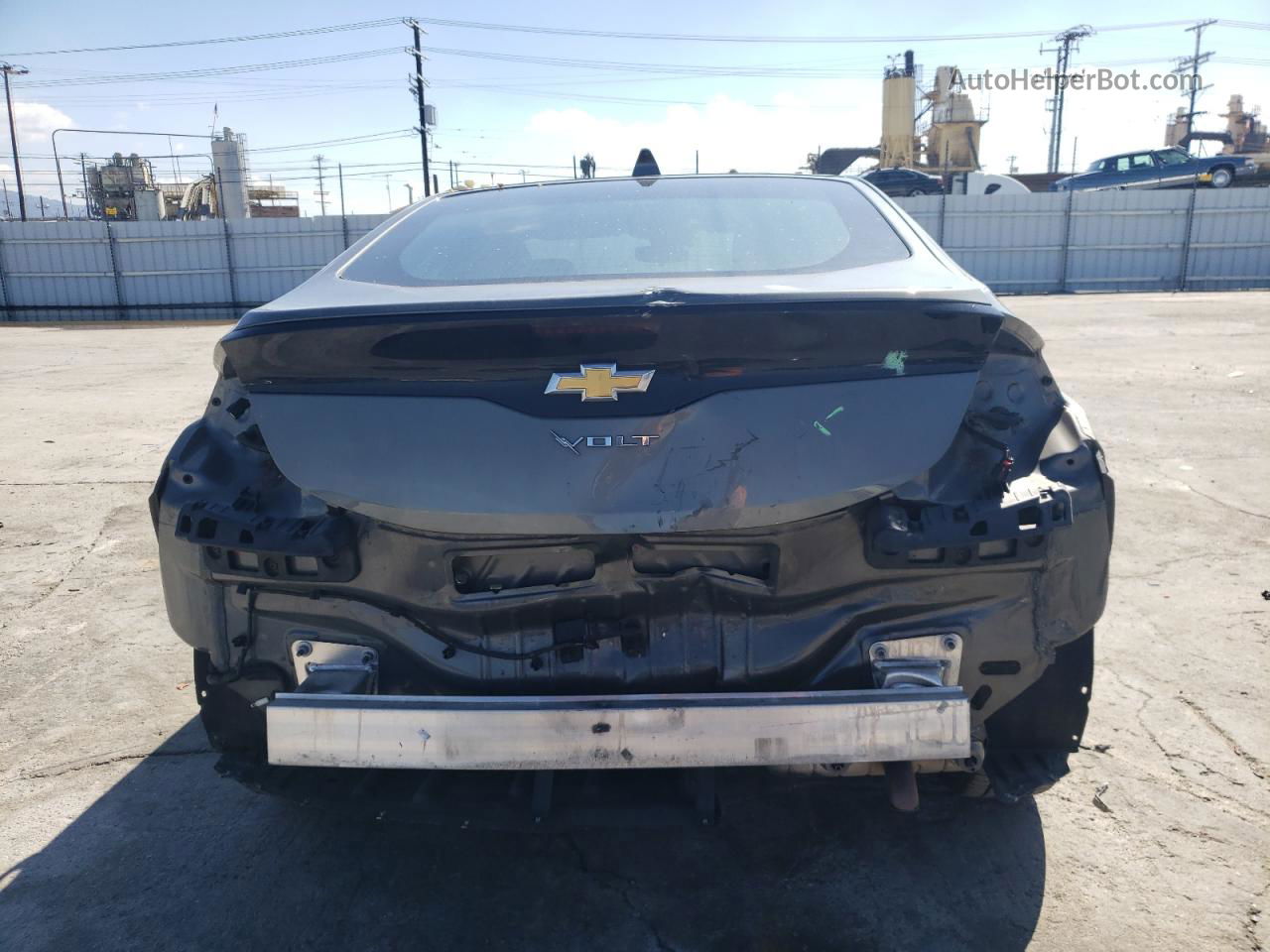 2017 Chevrolet Volt Lt Серый vin: 1G1RC6S59HU125893