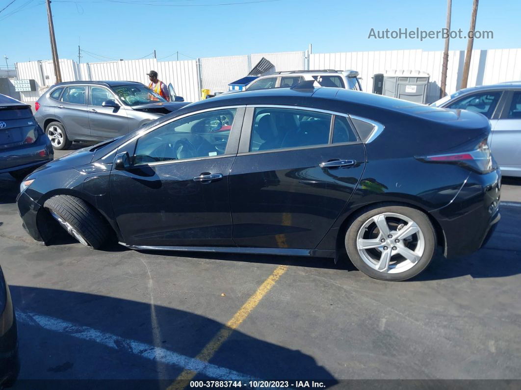 2017 Chevrolet Volt Lt Черный vin: 1G1RC6S59HU159316