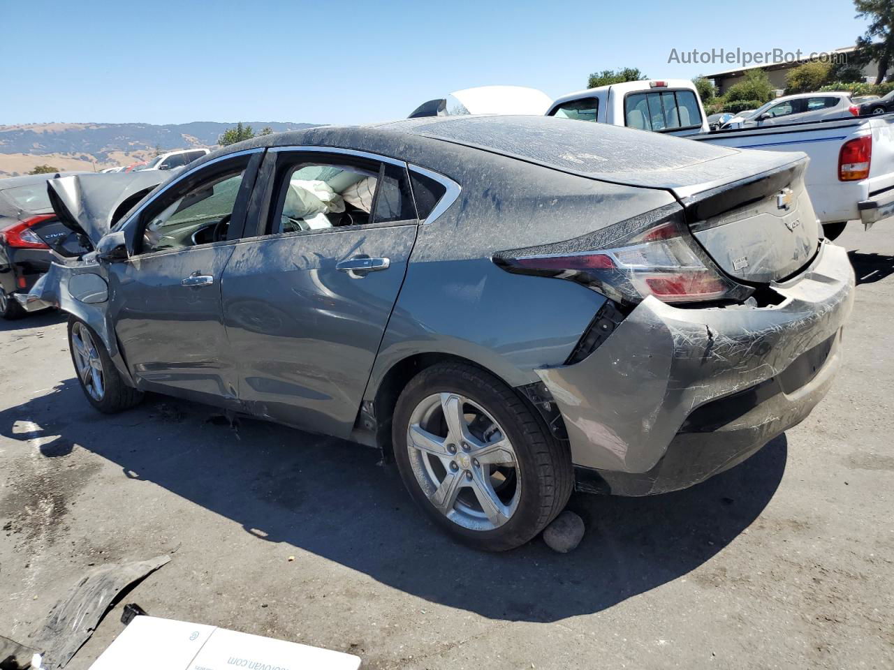 2017 Chevrolet Volt Lt Серый vin: 1G1RC6S59HU173619