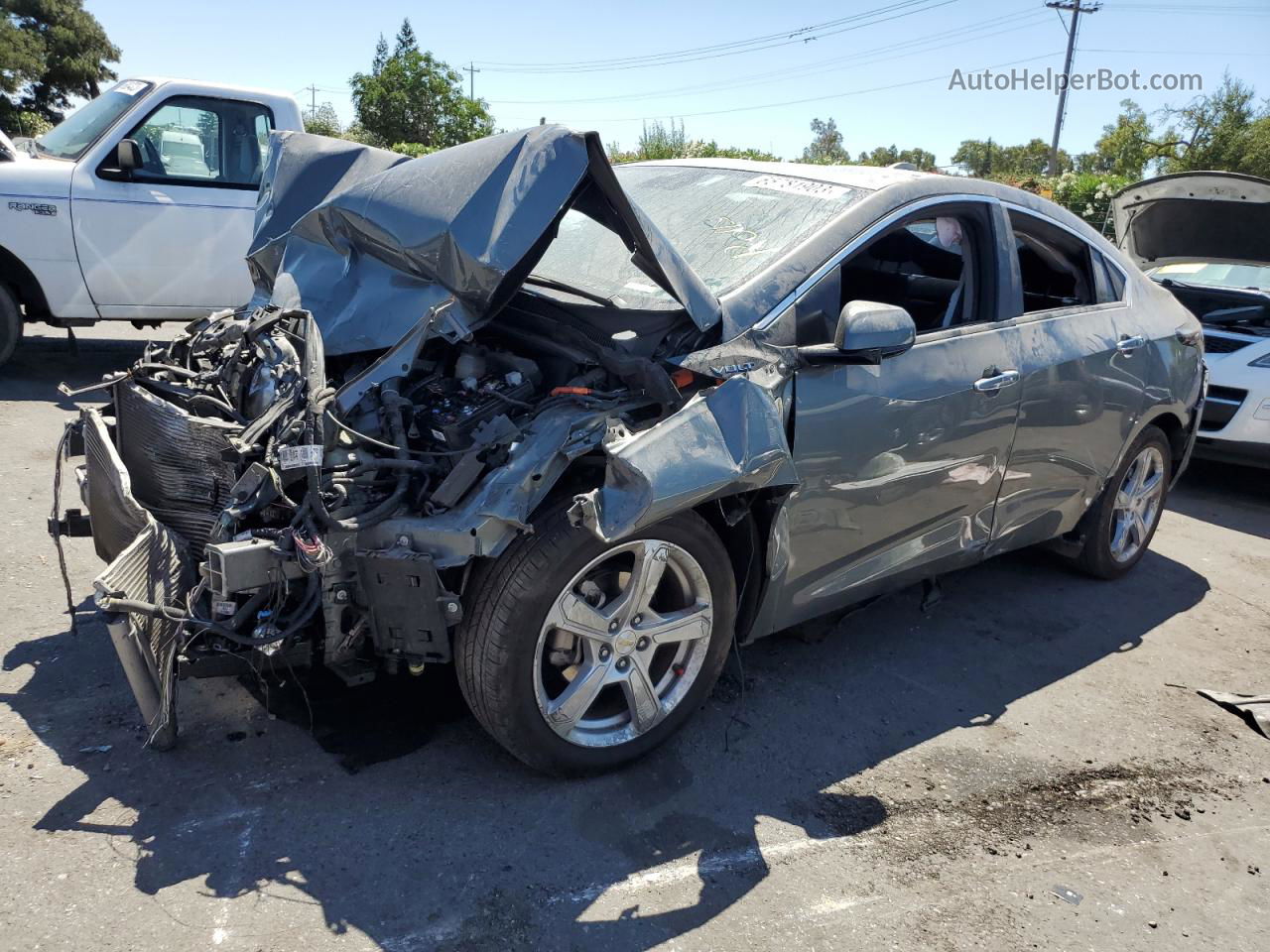 2017 Chevrolet Volt Lt Gray vin: 1G1RC6S59HU173619