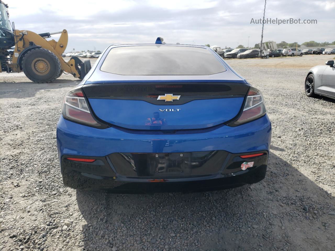 2017 Chevrolet Volt Lt Синий vin: 1G1RC6S59HU198441