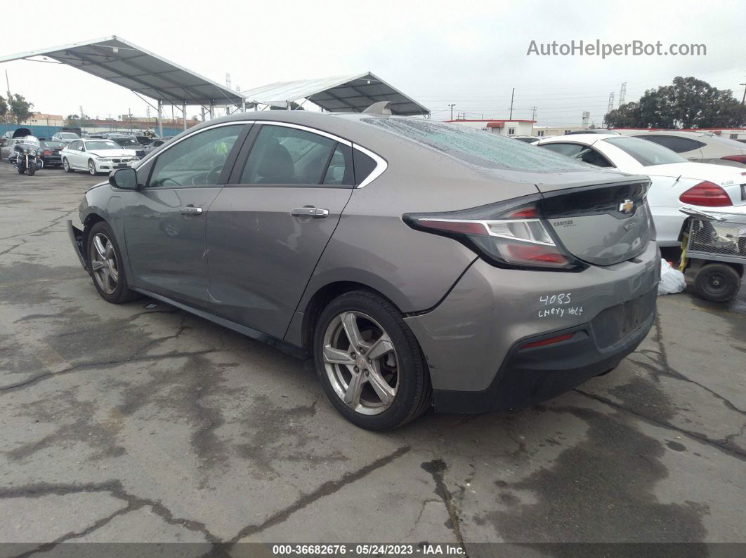 2017 Chevrolet Volt Lt Brown vin: 1G1RC6S59HU205887