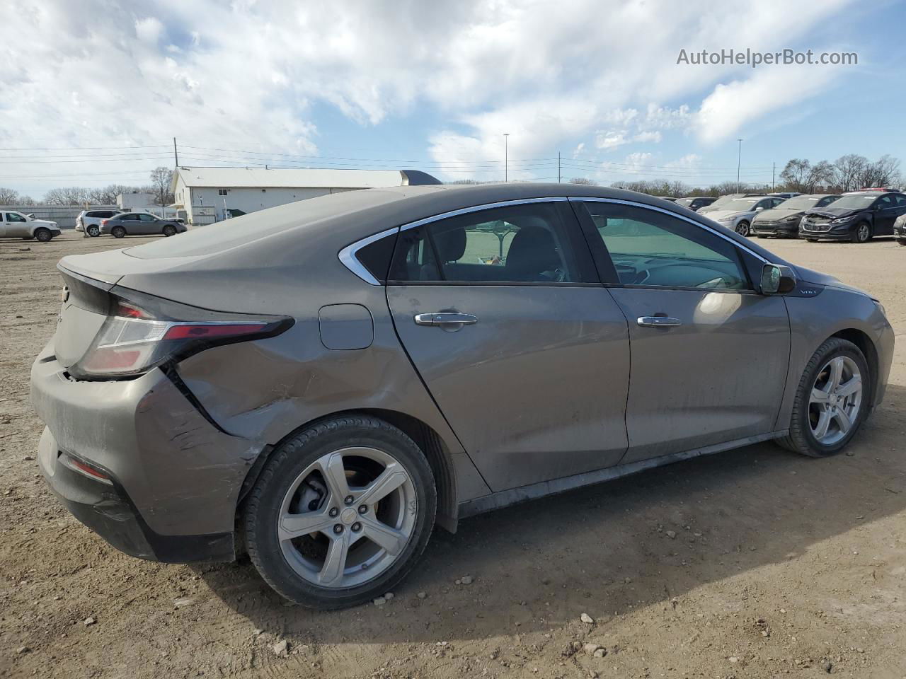 2017 Chevrolet Volt Lt Brown vin: 1G1RC6S59HU206795