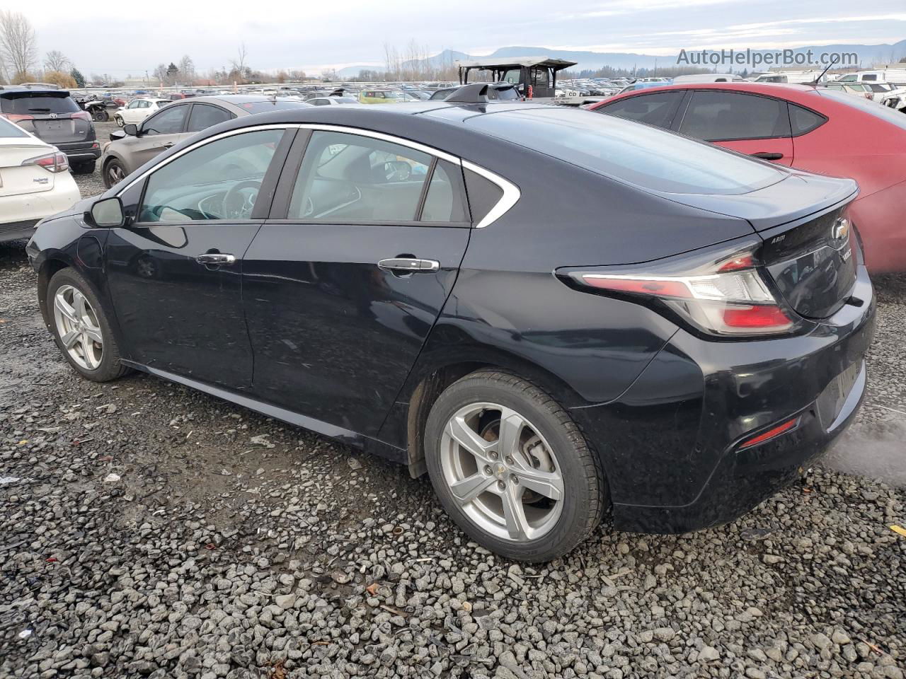 2017 Chevrolet Volt Lt Черный vin: 1G1RC6S59HU211575