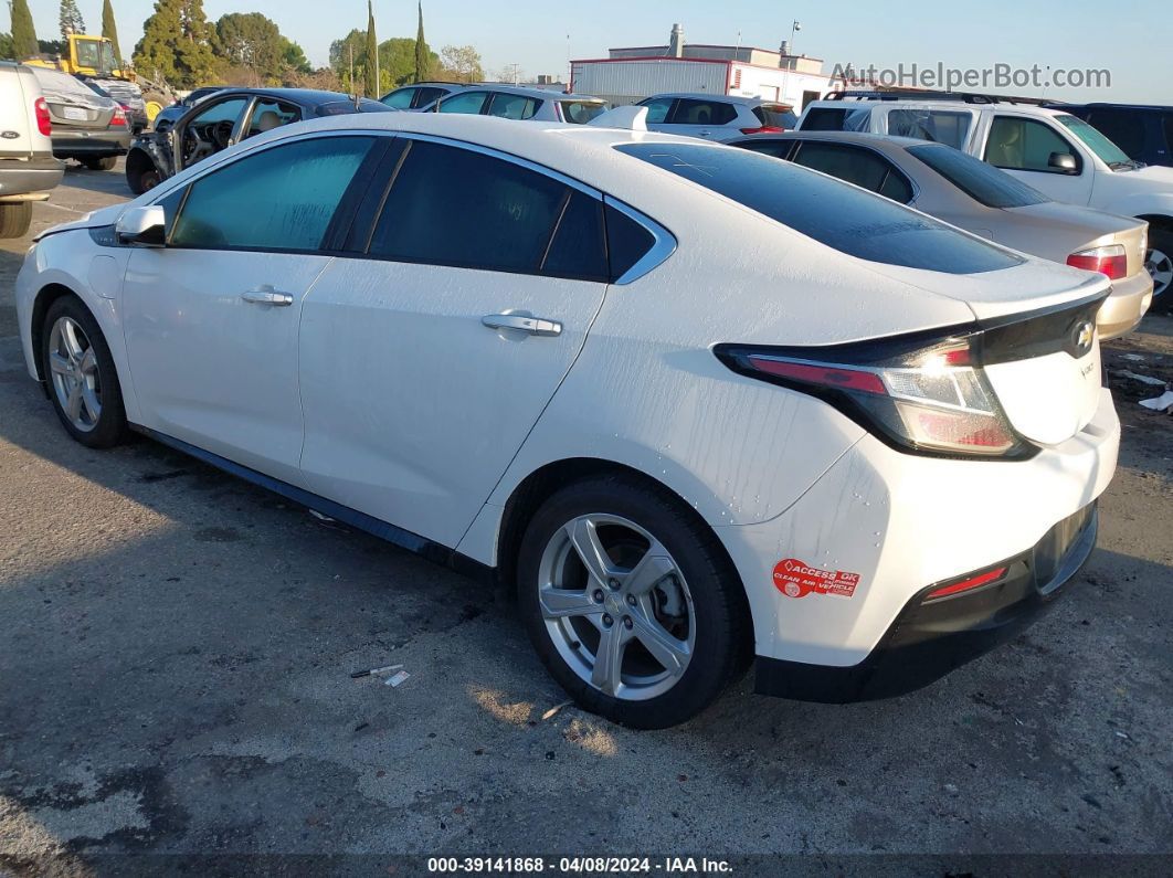 2017 Chevrolet Volt Lt White vin: 1G1RC6S5XHU212279