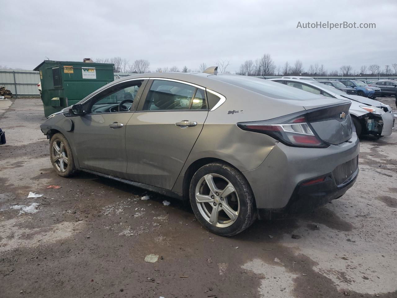 2017 Chevrolet Volt Lt Серый vin: 1G1RC6S5XHU215411