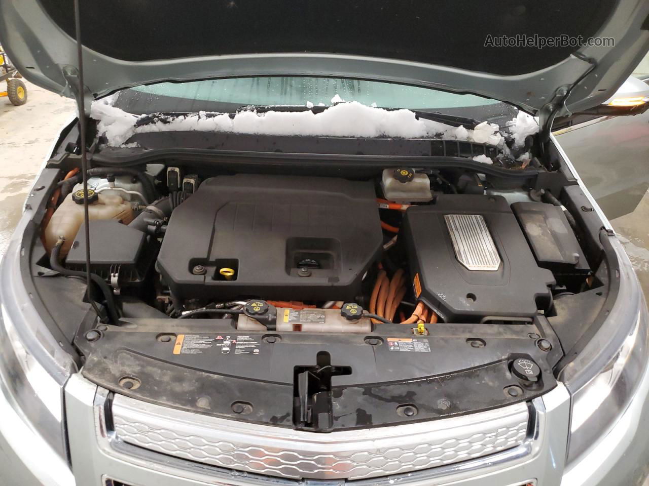 2013 Chevrolet Volt  Серебряный vin: 1G1RD6E40DU109186