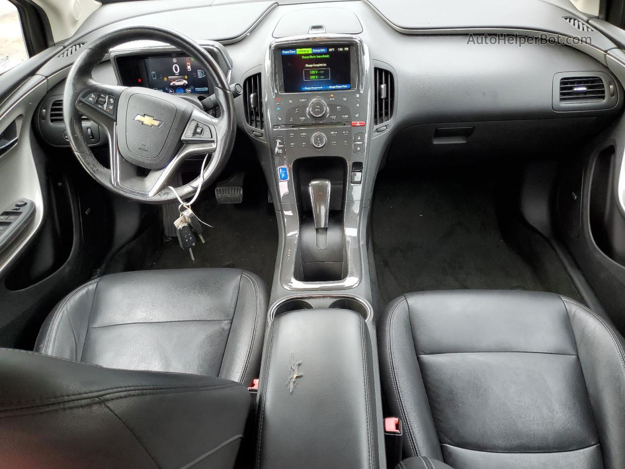 2013 Chevrolet Volt  Черный vin: 1G1RD6E40DU111682