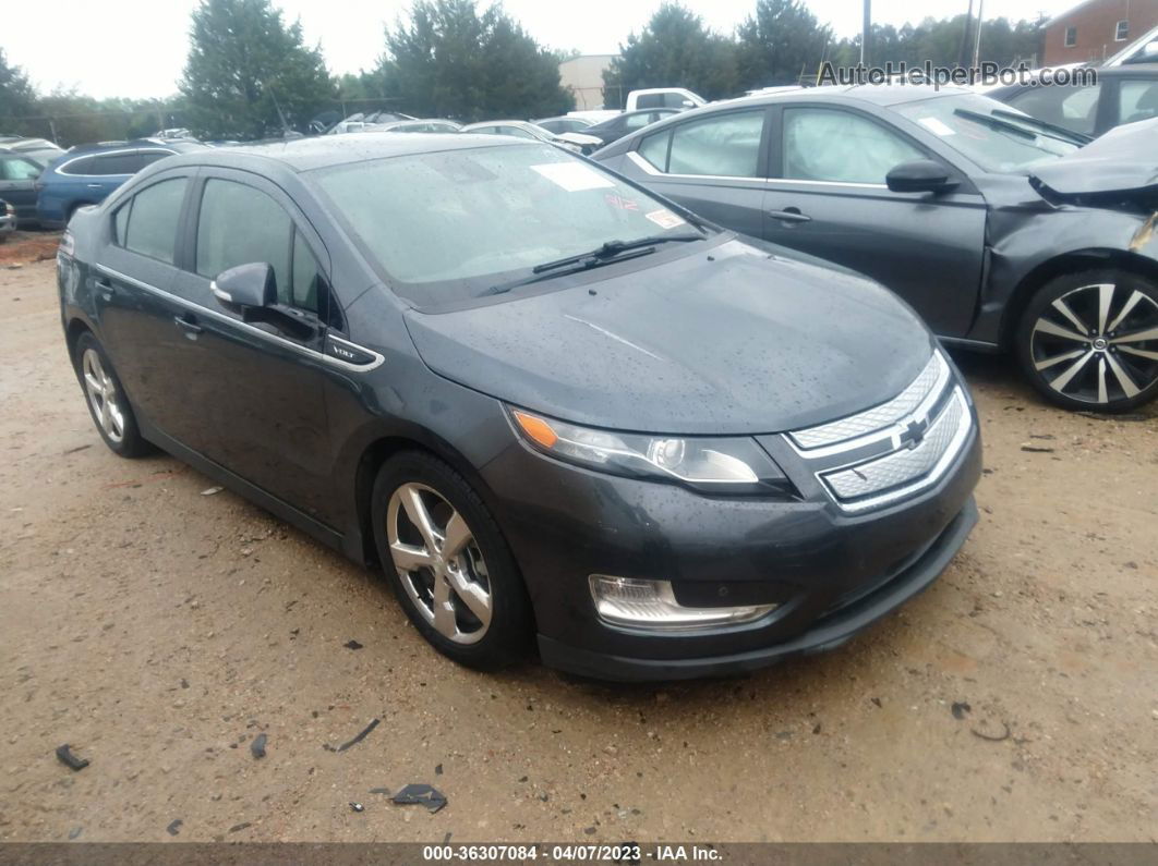 2013 Chevrolet Volt   Gray vin: 1G1RD6E41DU105583