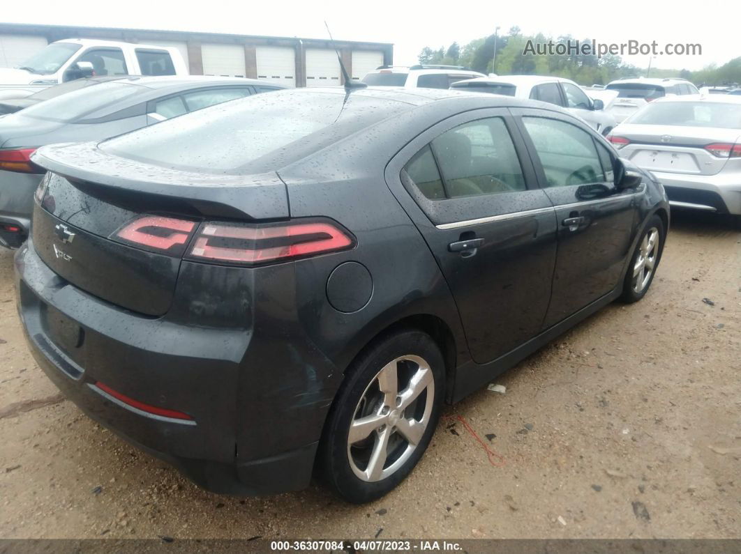 2013 Chevrolet Volt   Gray vin: 1G1RD6E41DU105583