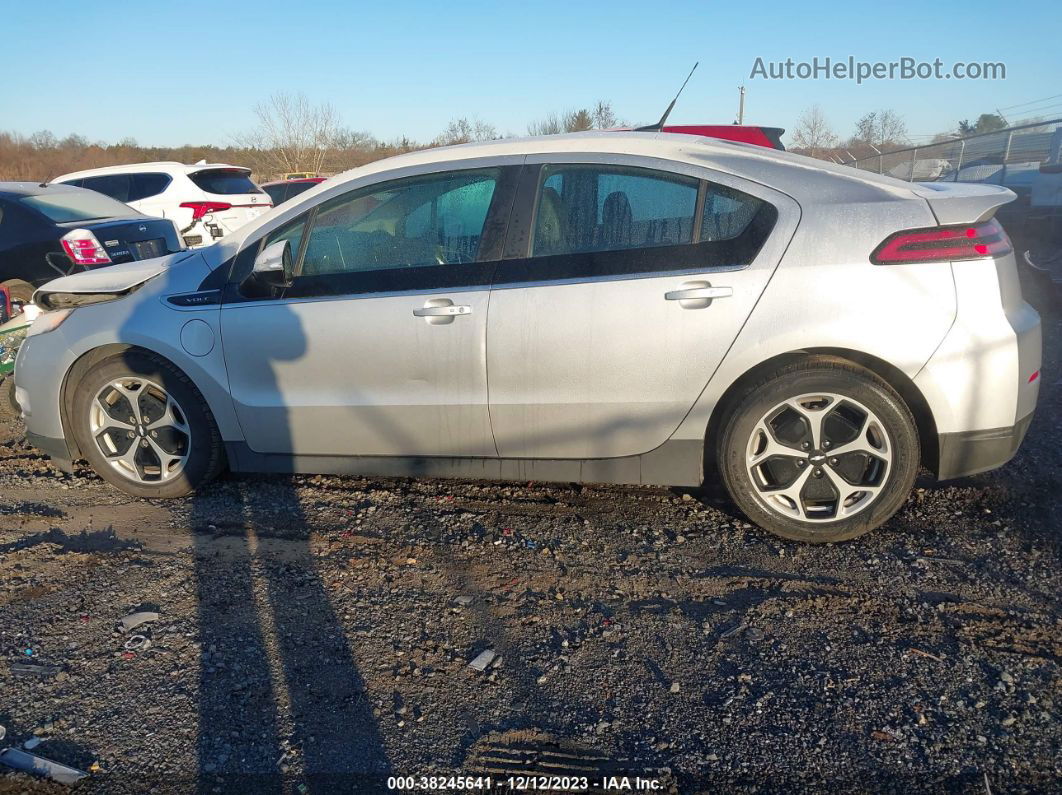 2013 Chevrolet Volt   Silver vin: 1G1RD6E42DU114521